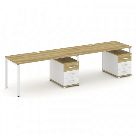 Бенч-система на 2 места с 2 опорными тумбами Concept CN.ORS-312