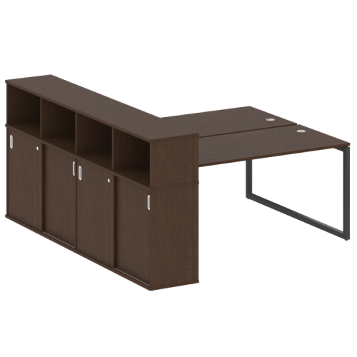 Бенч-система с шкафом-купе на О-обр. м/к Metal System Quattro 40БО.РС-СШК-4.4 фото 11 Бенч-система с шкафом-купе на О-обр. м/к Metal System Quattro 40БО.РС-СШК-4.4 фото 11