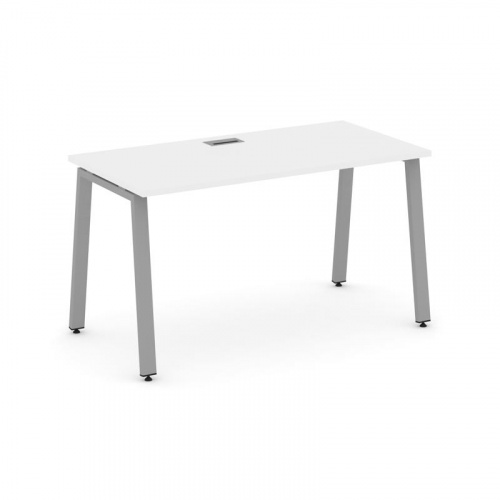 Style Project Стол письменный SN-6A.SP-004 Дуб Табак/Металл Белый 1580*600*750 фото 6