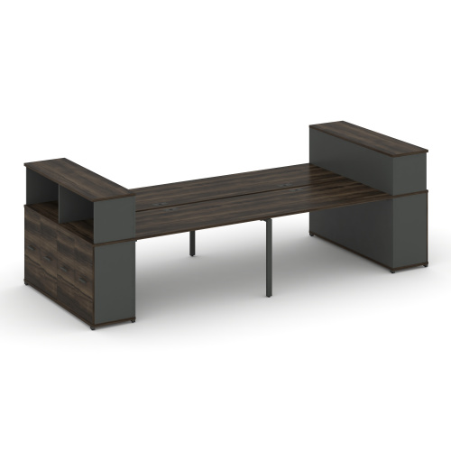 Бенч-система с опорными распашными шкафами Concept CN.DRS-269 фото 3