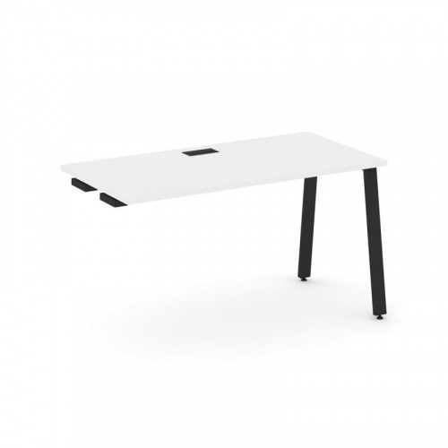 Style Project Стол-приставка к опор. элем. SN-6A.OPRS-003 Акация Лорка/Металл Белый 1380*600*750 фото 6