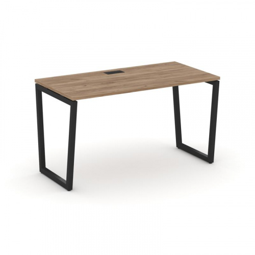 Style Project Стол письменный SN-4T2.SP-003 Акация Лорка/Металл Антрацит/Заглушка Пластик Черный 138 фото 7