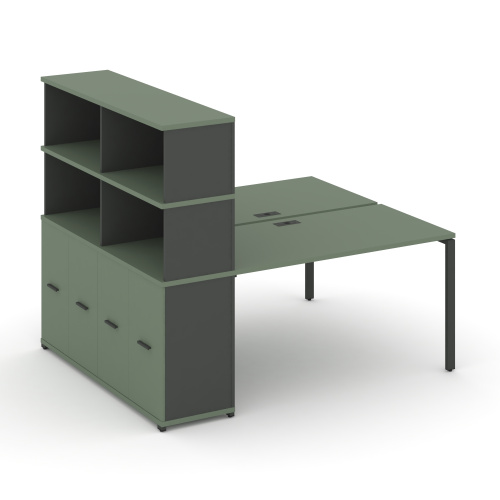 Бенч-система с опорным распашным шкафом Concept CN.DRS-229 фото 2