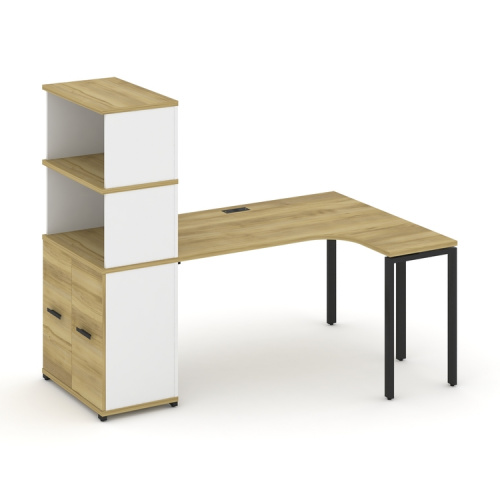 Стол эргономичный с опорным распашным шкафом Concept CN.SA-215(R) Стол эргономичный с опорным распашным шкафом Concept CN.SA-215(R)