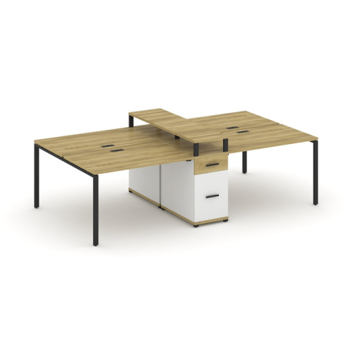 Бенч-система на 4 места с 1 опорной тумбой Concept CN.DRS-438 фото 6 Бенч-система на 4 места с 1 опорной тумбой Concept CN.DRS-438 фото 6