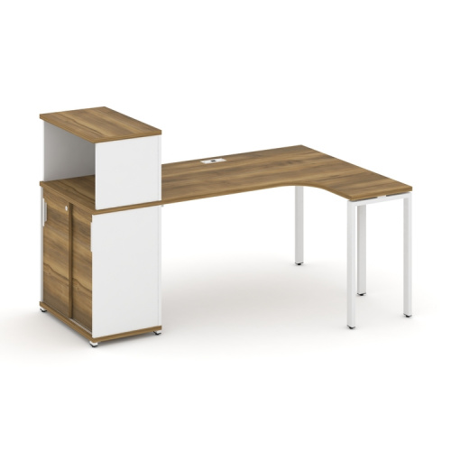 Стол эргономичный с опорным шкафом-купе Concept CN.SA-219(R) Стол эргономичный с опорным шкафом-купе Concept CN.SA-219(R)