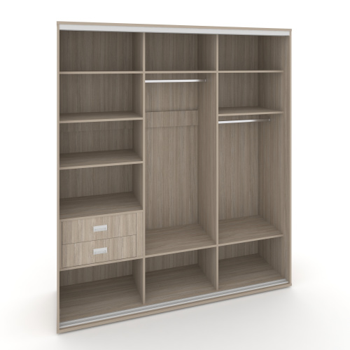 Корпус 3-х секционного шкафа высокого L=1919мм Maris SH.K3-3.1 K5 фото 4