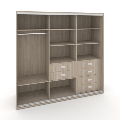 Корпус 3-х секционного шкафа низкого L=2669мм Maris SH.K3-8.2 K3 фото 6 Корпус 3-х секционного шкафа низкого L=2669мм Maris SH.K3-8.2 K3 фото 6