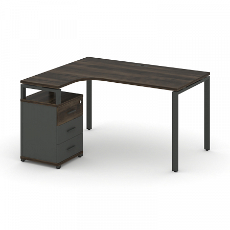 Стол эргономичный с опорной тумбой Concept CN.SA-305(L)