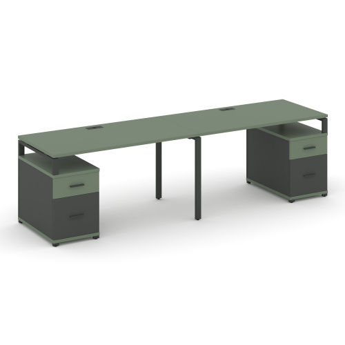 Бенч-система на 2 места с 2 опорными тумбами Concept CN.ORS-321 фото 2 Бенч-система на 2 места с 2 опорными тумбами Concept CN.ORS-321 фото 2