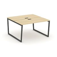 Style Project Рабочая станция 2-х сторон. SN-4T2.DRS-021 Акация Лорка/Металл Антрацит/Заглушка Пласт