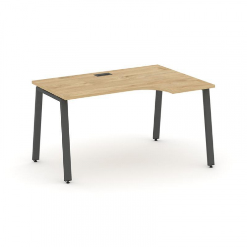 Style Project Стол рабочий эргоном. SN-6A.SPA-001(R) Вяз Благородный/Металл Антрацит 1380*600/980*75 фото 16 Style Project Стол рабочий эргоном. SN-6A.SPA-001(R) Вяз Благородный/Металл Антрацит 1380*600/980*75 фото 16