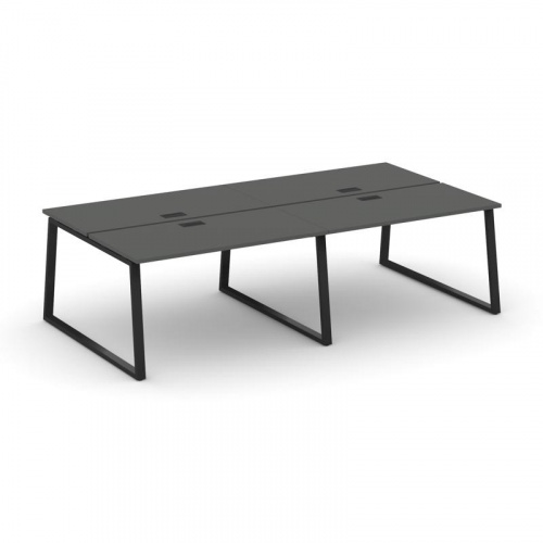 Style Project Рабочая станция 2-х сторон. SN-6T1.DRS-053 Акация Лорка/Металл Антрацит/Заглушка Пласт фото 4 Style Project Рабочая станция 2-х сторон. SN-6T1.DRS-053 Акация Лорка/Металл Антрацит/Заглушка Пласт фото 4