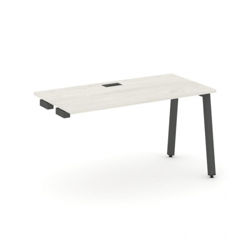 Style Project Стол-приставка к опор. элем. SN-5A.OPRS-023 Дуб Наварра/Металл Белый 1380*800*750 фото 18 Style Project Стол-приставка к опор. элем. SN-5A.OPRS-023 Дуб Наварра/Металл Белый 1380*800*750 фото 18