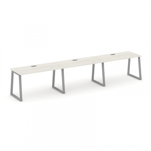 Style Project Рабочая станция 1 сторон. SN-6T1.ORS-043 Акация Лорка/Металл Антрацит/Заглушка Пластик фото 12