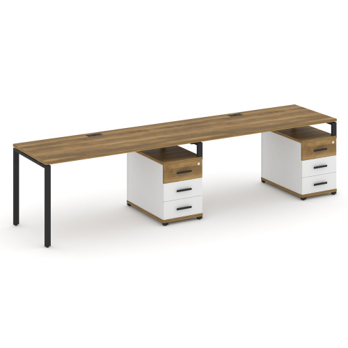 Бенч-система на 2 места с 2 опорными тумбами Concept CN.ORS-312 фото 7