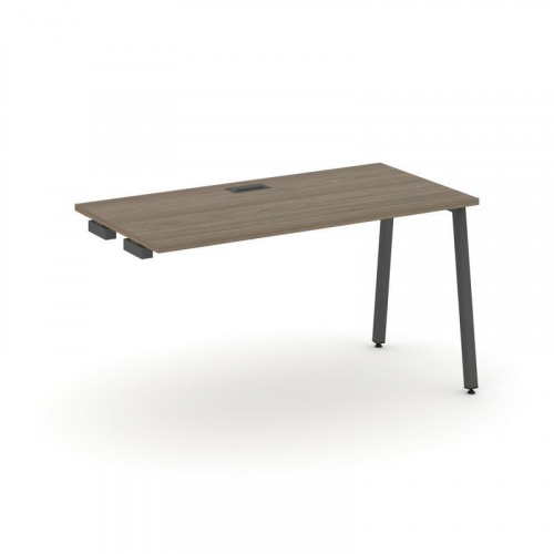 Style Project Стол-приставка к опор. элем. SN-4A.OPRS-013 Антрацит/Металл Белый 1380*700*750 фото 19