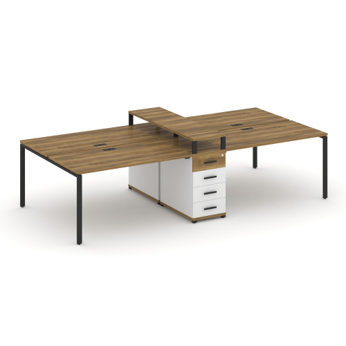 Бенч-система на 4 места с 1 опорной тумбой Concept CN.DRS-435 фото 7 Бенч-система на 4 места с 1 опорной тумбой Concept CN.DRS-435 фото 7