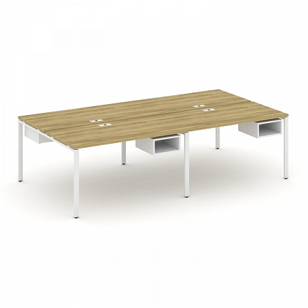 Бенч-система на 4 места с подвесными тумбами Concept CN.DRS-123