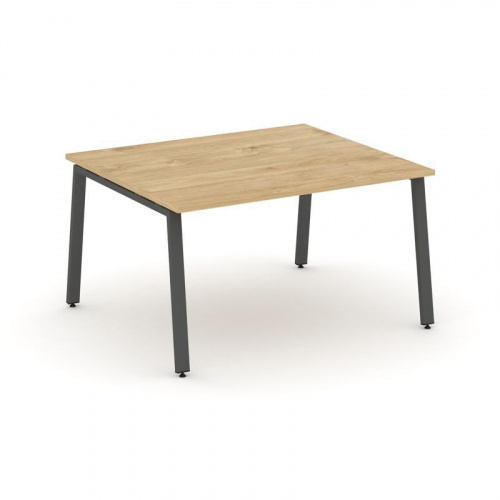 Style Project Стол переговорный SN-6A.SPRG-032.3 Тиквуд Светлый/Металл Белый 1180*1180*750 фото 27