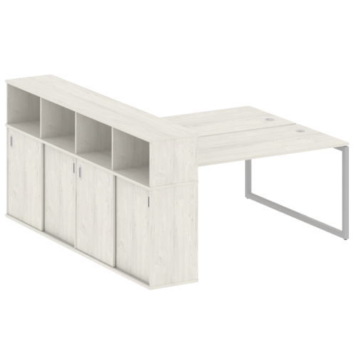 Бенч-система с шкафом-купе на О-обр. м/к Metal System Quattro 40БО.РС-СШК-4.4 фото 9 Бенч-система с шкафом-купе на О-обр. м/к Metal System Quattro 40БО.РС-СШК-4.4 фото 9