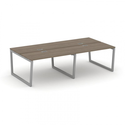 Style Project Рабочая станция 2-х сторон. SN-5T2.DRS-041 Акация Лорка/Металл Антрацит/Заглушка Пласт фото 14