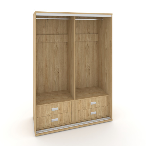 Корпус 2-х секционного шкафа низкого L=1300мм Maris SH.K2-3.2 K3 фото 2