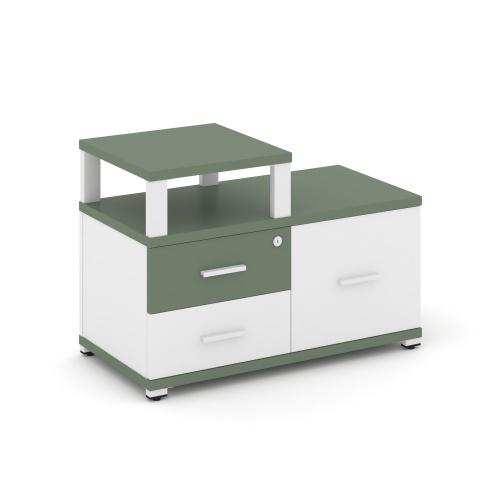 Тумба приставная с 2 ящиками Concept CN.TSP-005 W Тумба приставная с 2 ящиками Concept CN.TSP-005 W