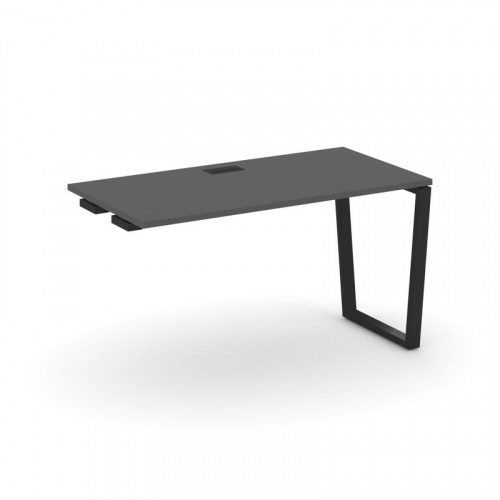 Style Project Стол-приставка к опор. элем. SN-6T2.OPRS-003 Акация Лорка/Металл Антрацит/Заглушка Пла фото 4
