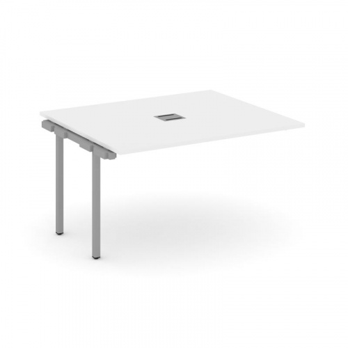 Style Project Проходной наб. элем. перег. стола SN-4P.NSPRG-032 Белый/Металл Антрацит 1180*1180*750 фото 23