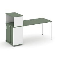 Стол офисный с опорным шкафом-купе Concept CN.SP-238