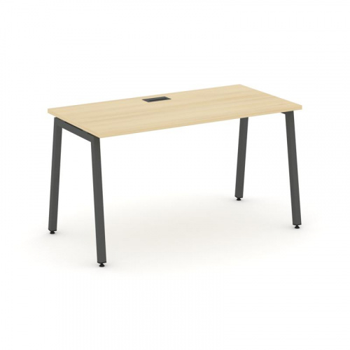 Style Project Стол письменный SN-4A.SP-002 Дуб Табак/Металл Белый 1180*600*750 фото 16