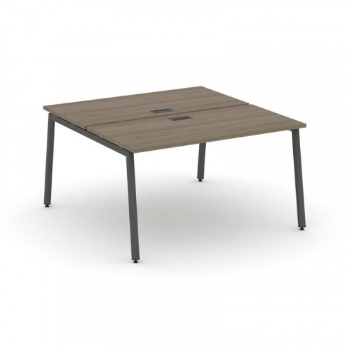 Style Project Рабочая станция 2-х сторон. SN-4A.DRS-022 Акация Лорка/Металл Белый 1180*1632*750 фото 15