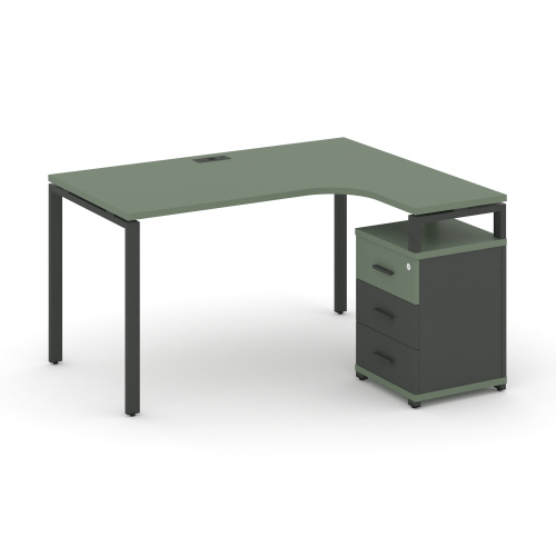 Стол эргономичный с опорной тумбой Concept CN.SA-305(R) Стол эргономичный с опорной тумбой Concept CN.SA-305(R)