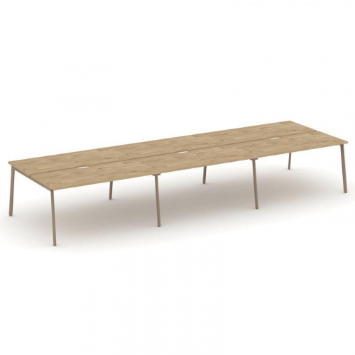 Бенч-система на 6 мест Estetica ES.D.RS-6.4-VP фото 3