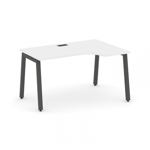 Style Project Стол рабочий эргоном. SN-5A.SPA-002(R) Дуб Табак/Металл Антрацит 1580*600/980*750 фото 27