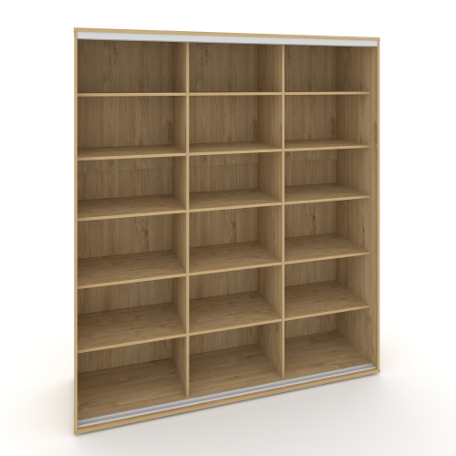 Корпус 3-х секционного шкафа высокого L=2669мм Maris SH.K3-8.1 K8 фото 2