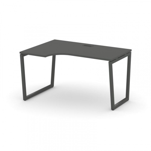 Style Project Стол рабочий эргоном. SN-4T2.SPA-001(L) Акация Лорка/Металл Антрацит/Заглушка Пластик фото 27