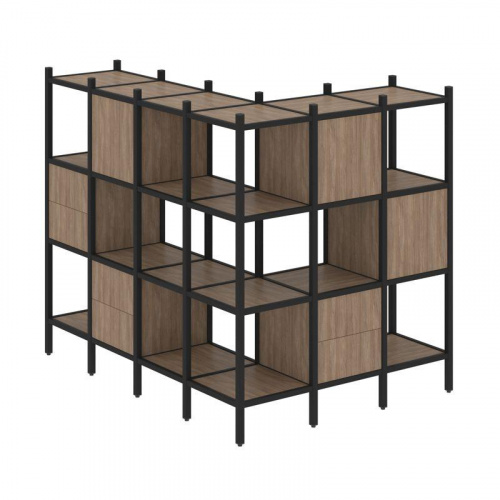 Стеллаж офисный угловой Loft VR.L-52 фото 10 Стеллаж офисный угловой Loft VR.L-52 фото 10