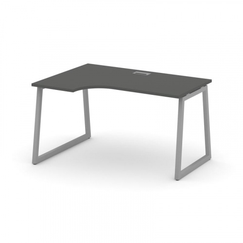 Style Project Стол рабочий эргоном. SN-4T1.SPA-012(L) Акация Лорка/Металл Антрацит/Заглушка Пластик фото 23