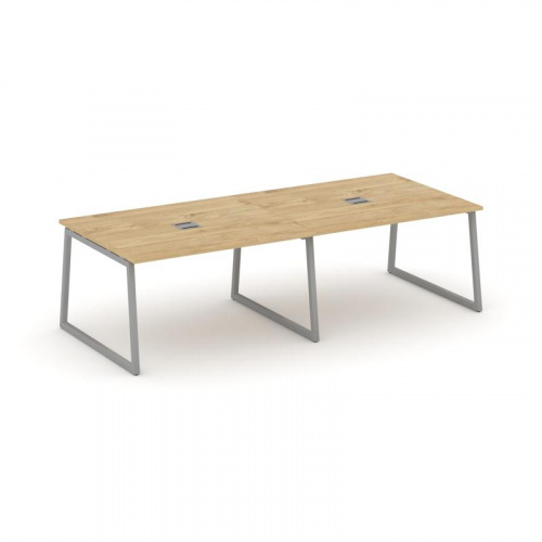 Style Project Стол переговорный SN-4T1.SPRG-043 Акация Лорка/Металл Антрацит/Заглушка Металл Антраци фото 2 Style Project Стол переговорный SN-4T1.SPRG-043 Акация Лорка/Металл Антрацит/Заглушка Металл Антраци фото 2