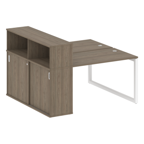 Бенч-система с шкафом-купе на О-обр. м/к Metal System Quattro 50БО.РС-СШК-2.2 фото 3 Бенч-система с шкафом-купе на О-обр. м/к Metal System Quattro 50БО.РС-СШК-2.2 фото 3