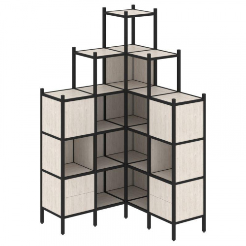 Стеллаж офисный угловой Loft VR.L-45 фото 5 Стеллаж офисный угловой Loft VR.L-45 фото 5