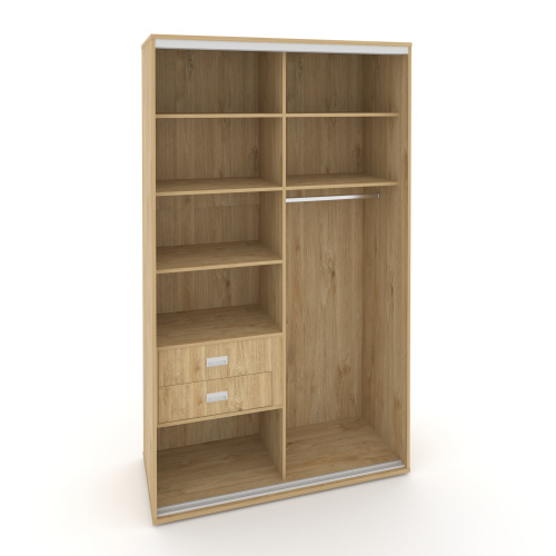 Корпус 2-х секционного шкафа высокого L=1600мм Maris SH.K2-6.1 K6 фото 4 Корпус 2-х секционного шкафа высокого L=1600мм Maris SH.K2-6.1 K6 фото 4