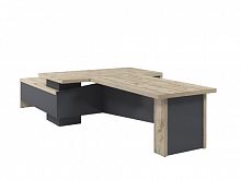 Стол руководителя с опорной тумбой Т-918.0000ПР с брифингом