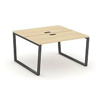 Style Project Рабочая станция 2-х сторон. SN-6T2.DRS-001 Акация Лорка/Металл Антрацит/Заглушка Пласт