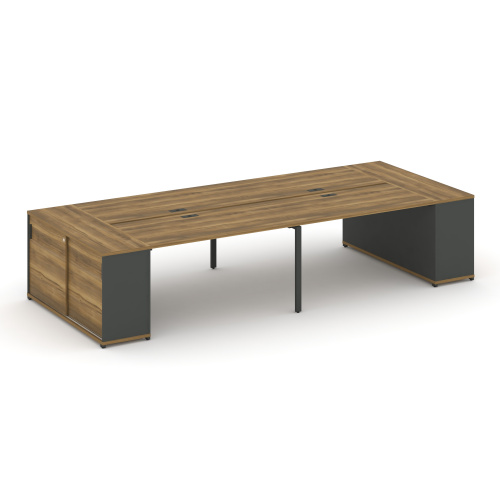 Бенч-система с опорными шкафами-купе Concept CN.DRS-280 Бенч-система с опорными шкафами-купе Concept CN.DRS-280