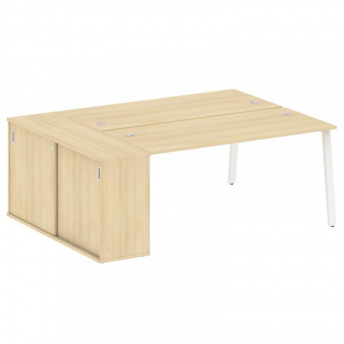 Бенч-система с шкафом-купе на А-обр. м/к Metal System БА.РС-СШК-1.4 фото 8