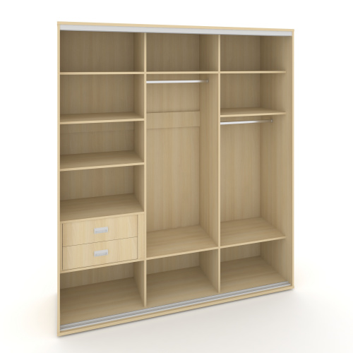 Корпус 3-х секционного шкафа высокого L=1919мм Maris SH.K3-3.1 K5