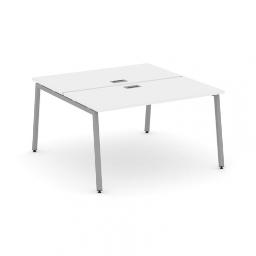 Style Project Рабочая станция 2-х сторон. SN-4A.DRS-022 Акация Лорка/Металл Белый 1180*1632*750